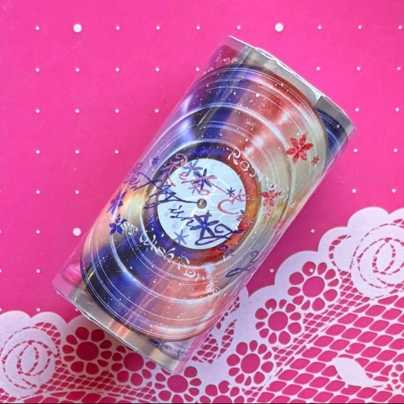 PET 幻梦唱片 7 cm 5 m 125 loop 海外マスキングテープ 海外マステ レコード