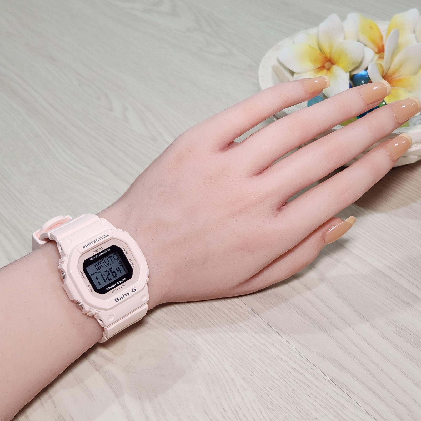 極美品』カシオ ベビーg CASIO Baby-g BGD 5000 電波ソーラー 腕時計 