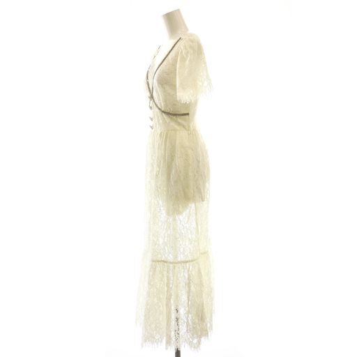 セルフポートレイト self-portrait IVORY ORGANIC COTTON LACE