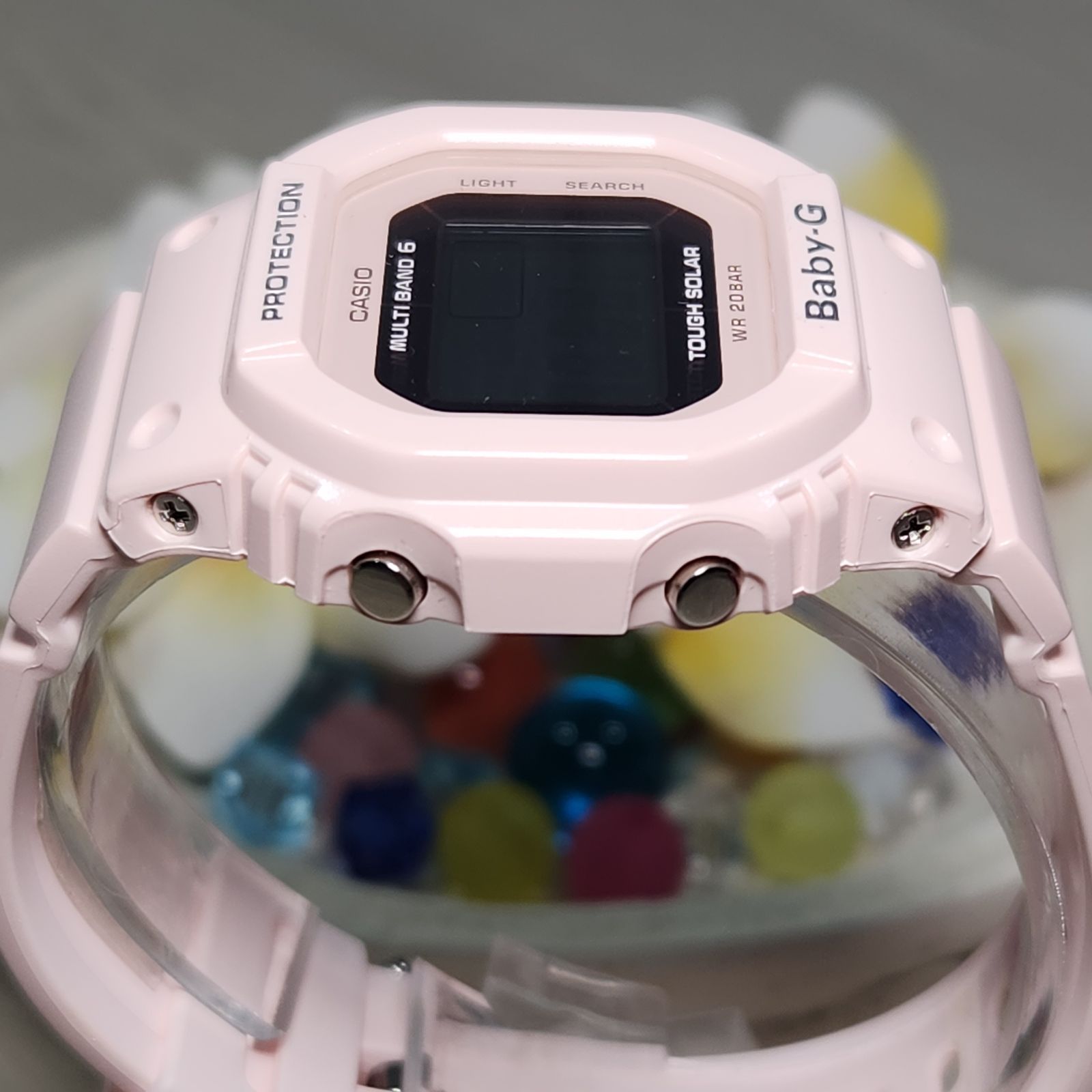 極美品』カシオ ベビーg CASIO Baby-g BGD 5000 電波ソーラー 腕時計 