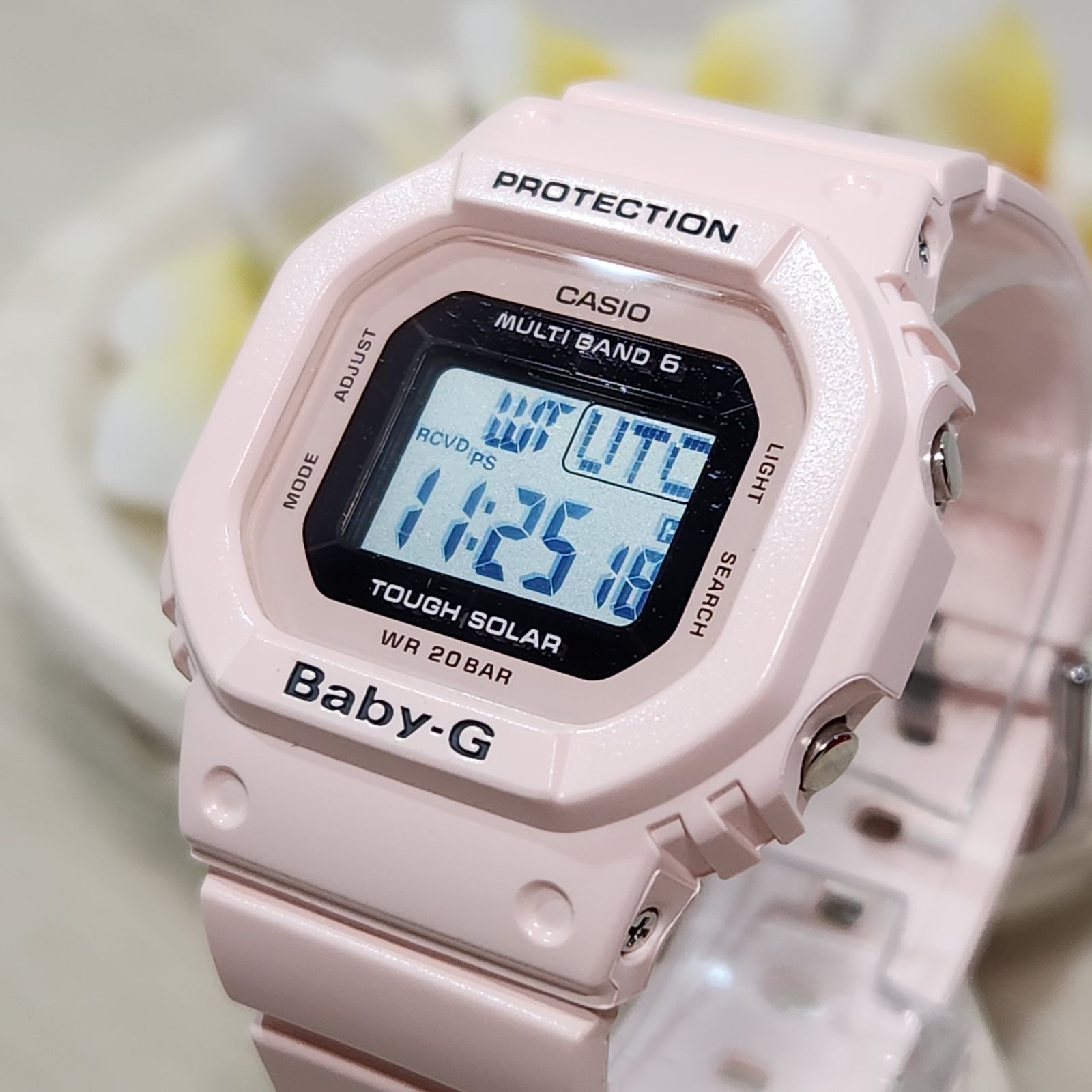 極美品』カシオ ベビーg CASIO Baby-g BGD 5000 電波ソーラー 腕時計 