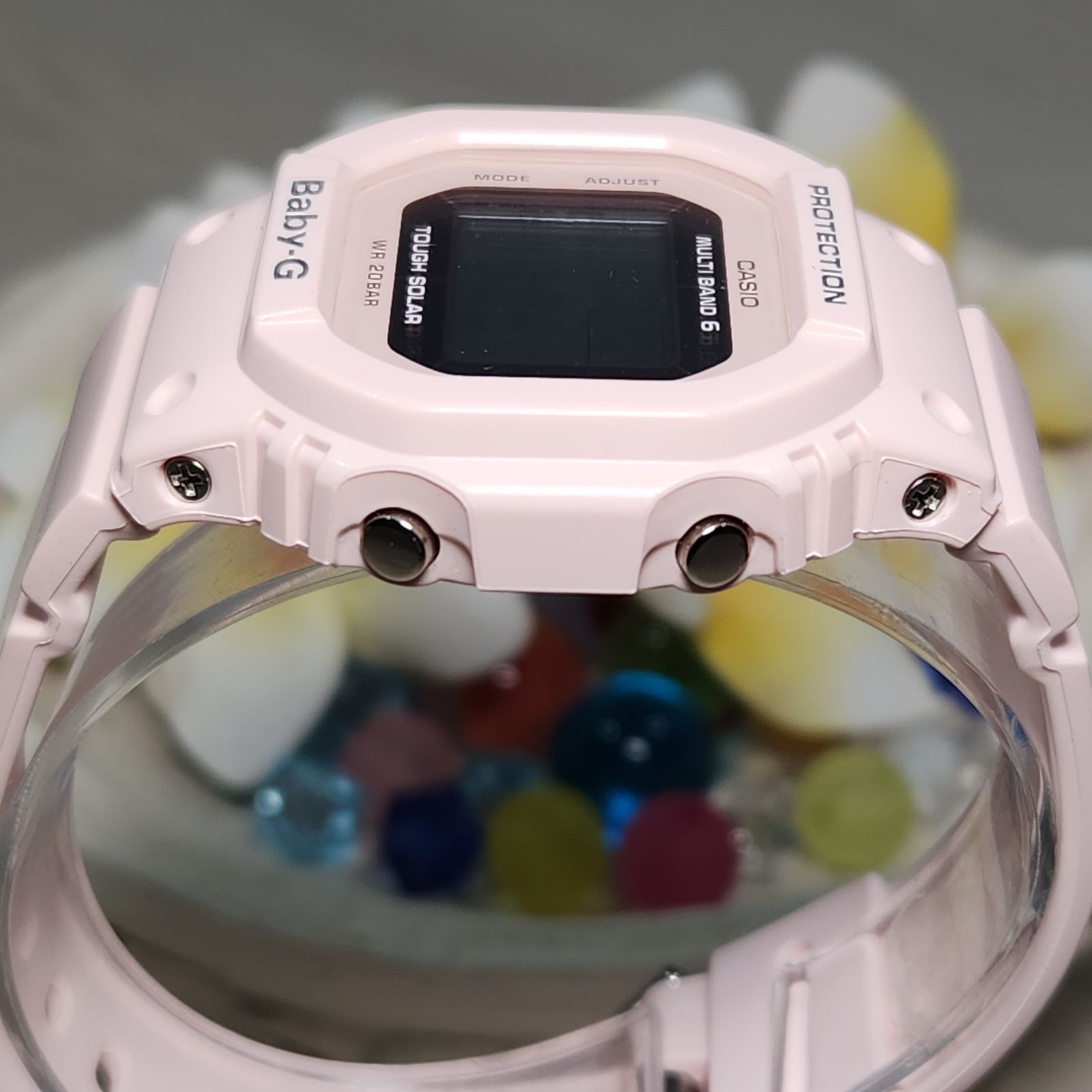 極美品』カシオ ベビーg CASIO Baby-g BGD 5000 電波ソーラー 腕時計 