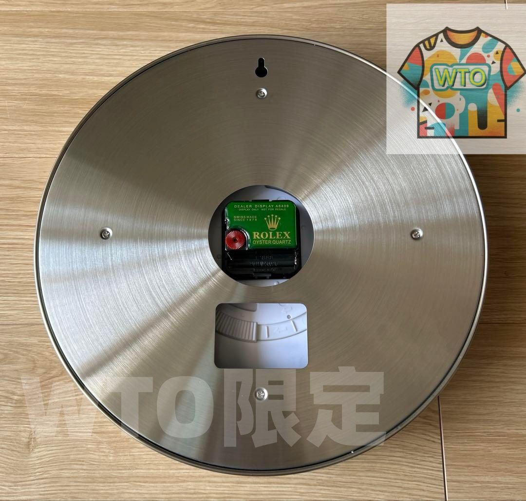 海外販促品 新品 ROLEX掛け時計 GMTマスターⅡ タイプ 海外販促品 新品 ROLEXロレックス 掛け時計 GMTマスター-WTO輸入2