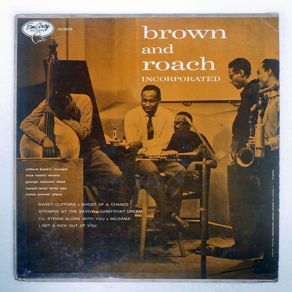ジャンク US盤 CLIFFORD BROWN AND MAX ROACH/BROWN AND ROACH