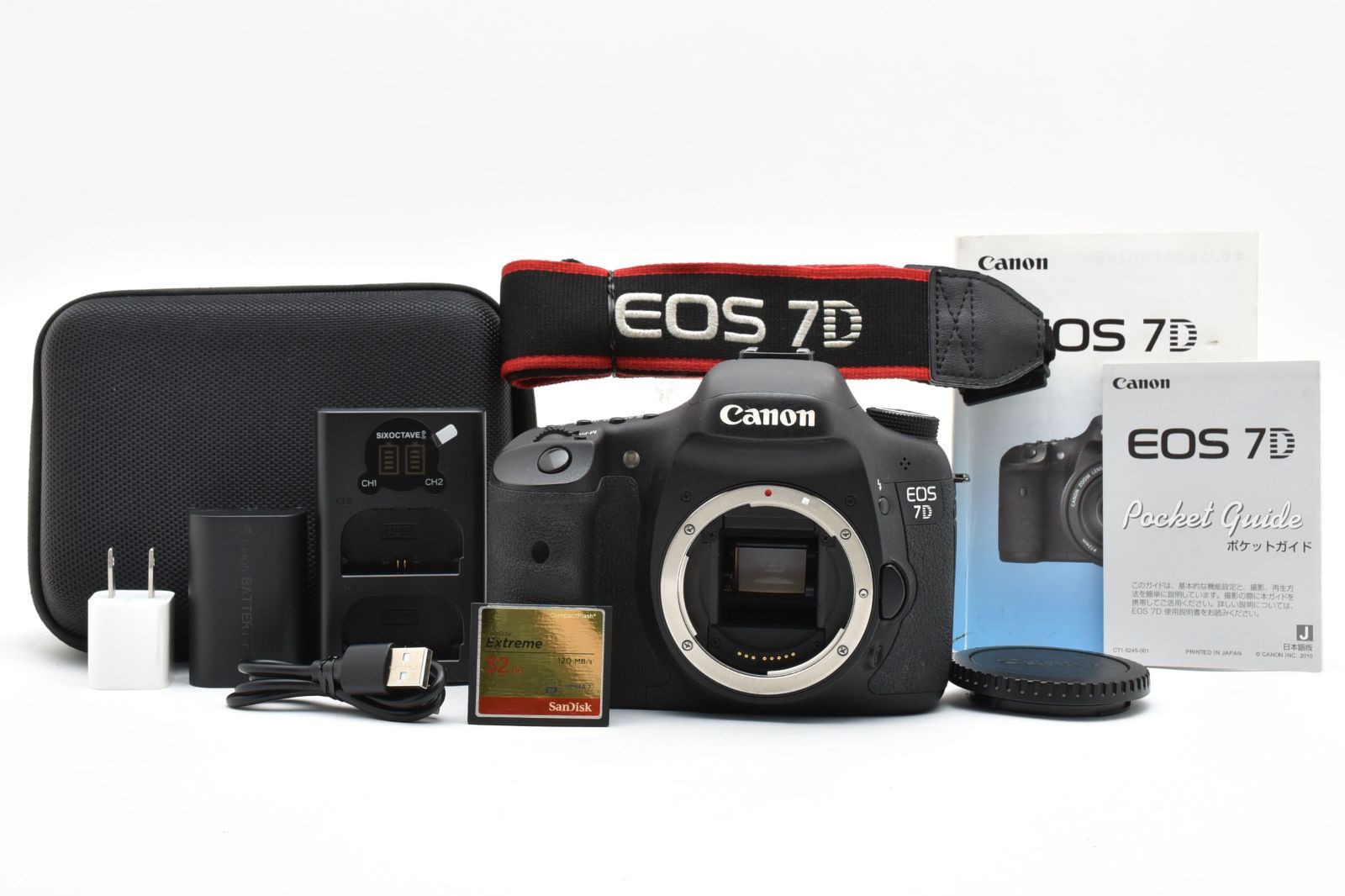 ★完動品★キヤノン Canon EOS 7D ボディ★32GB CF付
