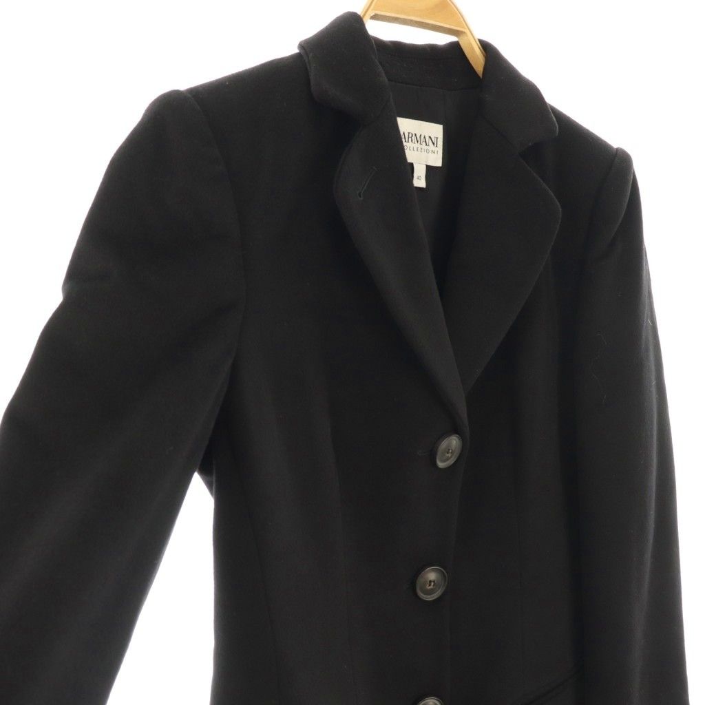 ARMANI COLLEZIONIウールロングコート　☆美品☆ アルマーニ コレツィオーニ ARMANI COLLEZIONI ウール ロングコート