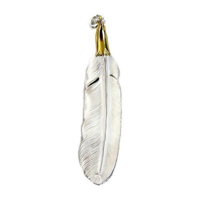 LARRY SMITH ラリースミス 国内正規 EAGLE HEAD FEATHER PENDANT No.41