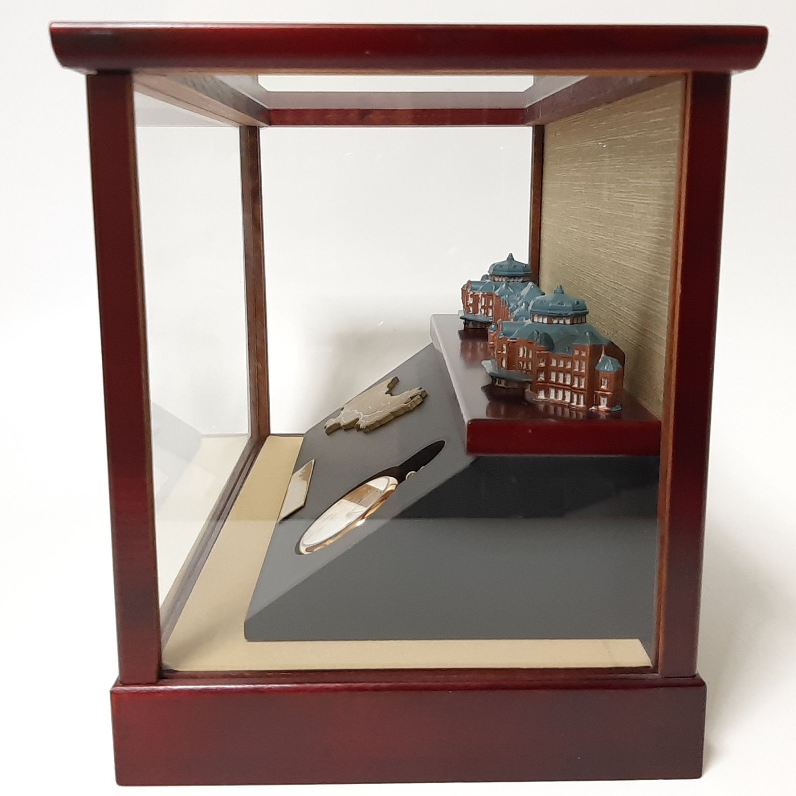 JR東日本 東日本旅客鉄道株式会社 東京駅模型 ジオラマ 懐中時計 置物