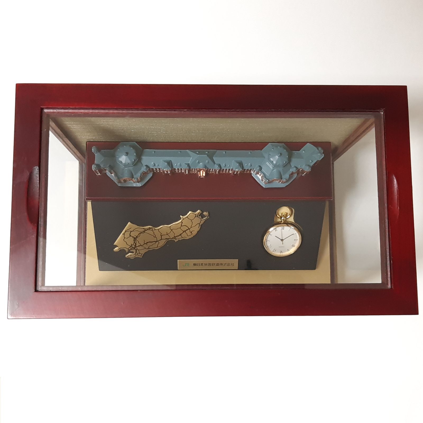 JR東日本 東日本旅客鉄道株式会社 東京駅模型 ジオラマ 懐中時計 置物