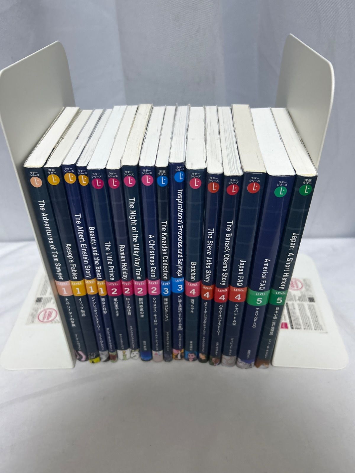 ラダーシリーズ 英語多読 16冊セット LEVEL1～4まとめ売り【_sx-lt