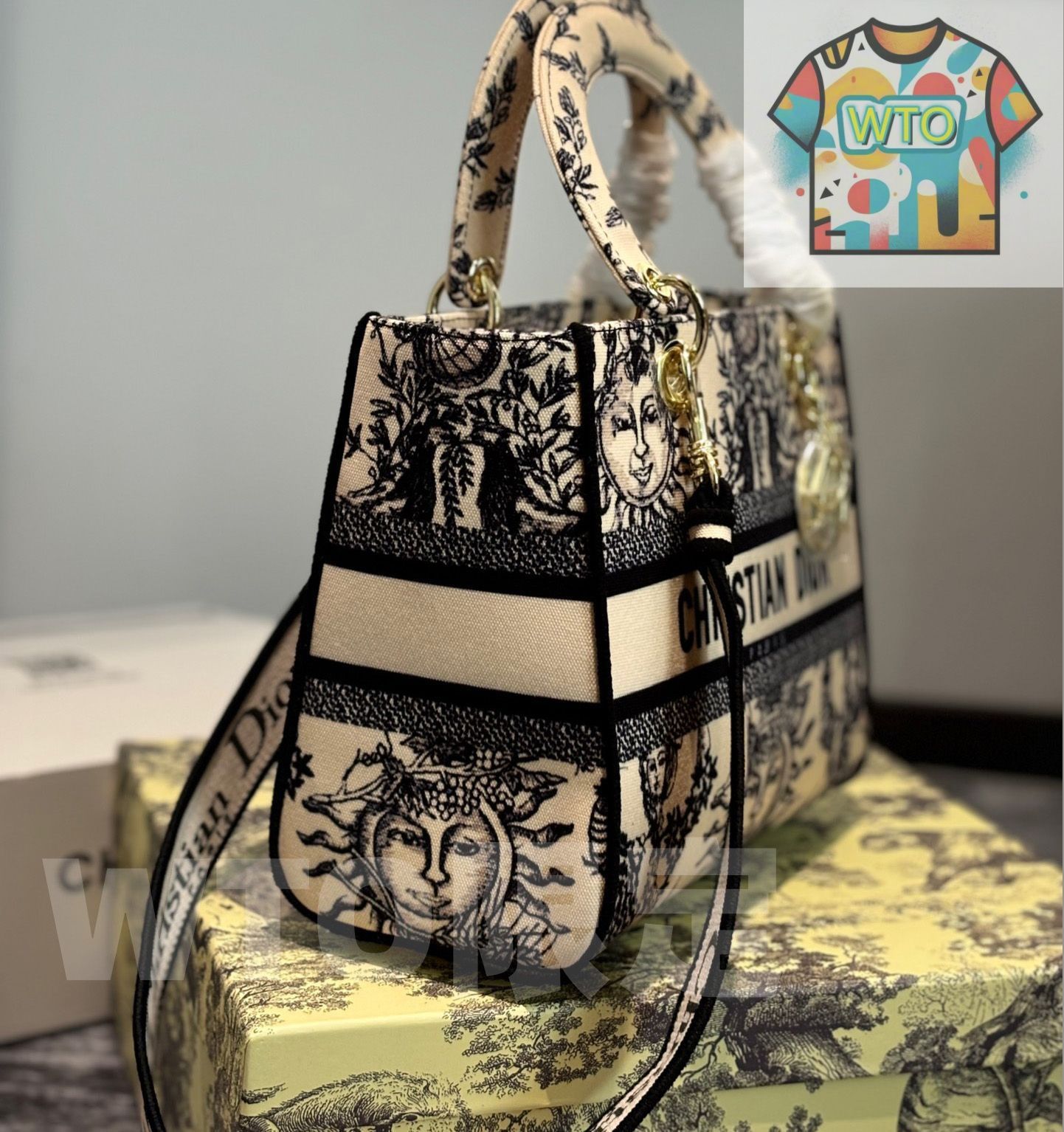 美品☆Dior☆ Lady ショルダーバッグ ハンドバッグ｜本日限定特価