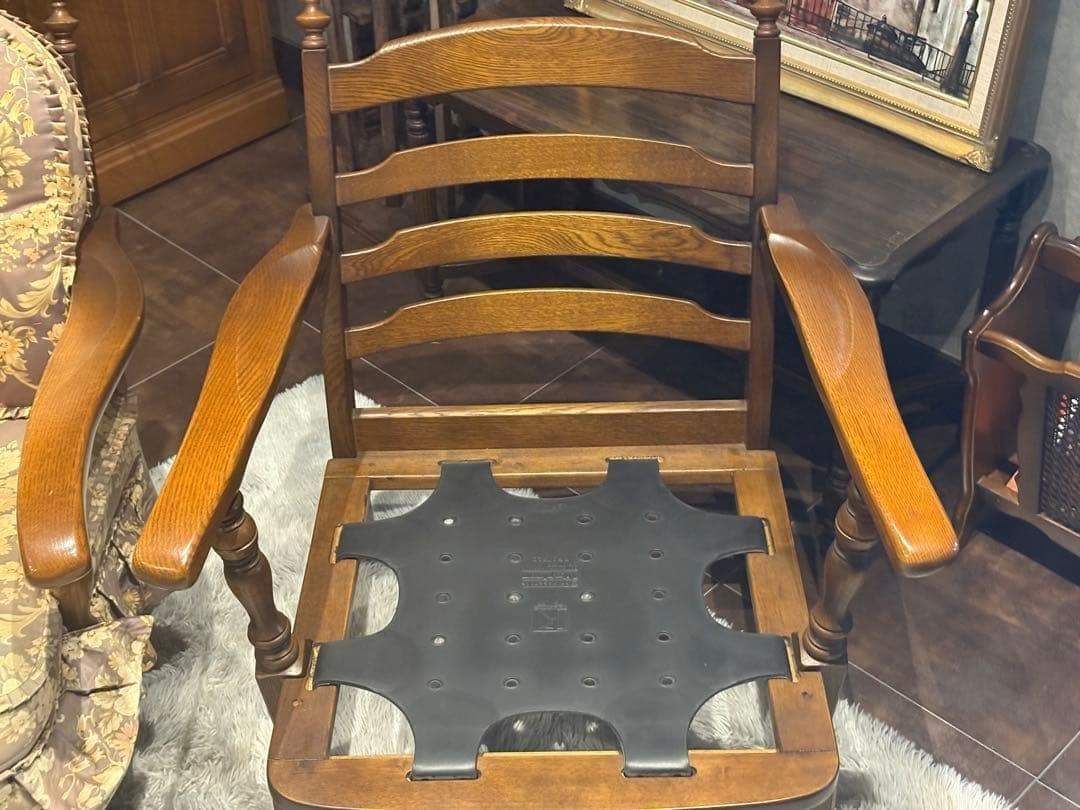 飛騨産業 キツツキ アームチェア アームソファ オットマン