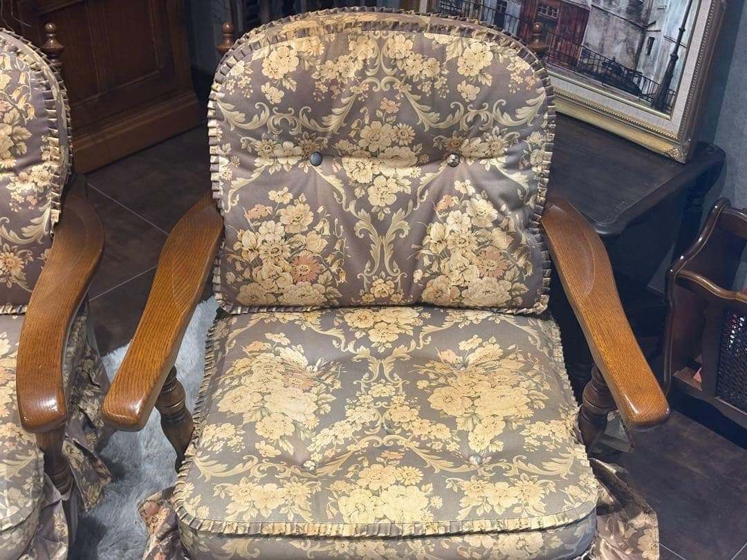 飛騨産業 キツツキ アームチェア アームソファ オットマン