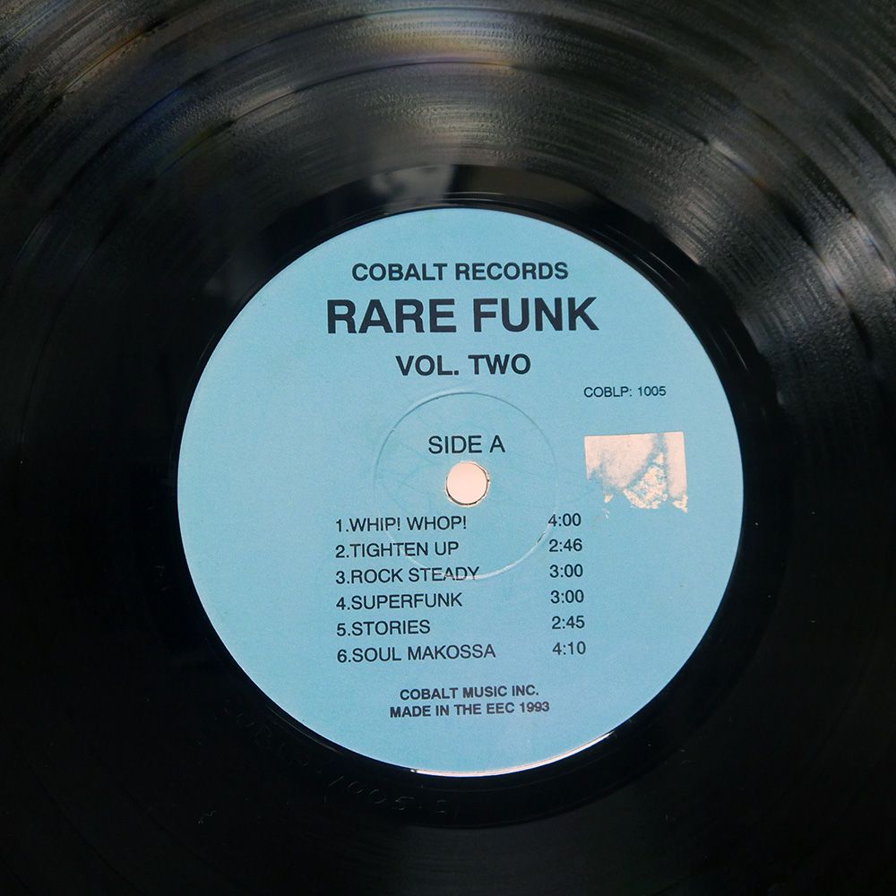 ブート UK盤 VA/RARE FUNK VOL. 2/COBALT COBLP1005 LP - メルカリ