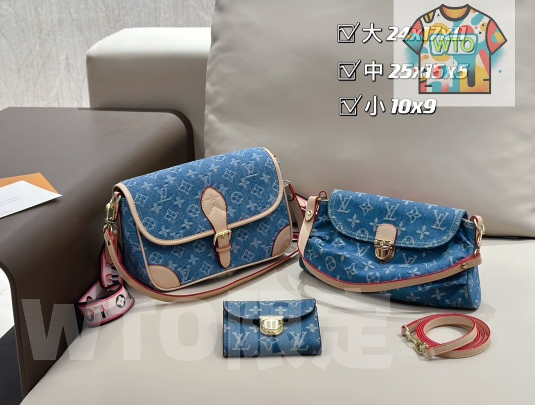 超美品 LOUIS VUITTON ルイヴィトン ショルダーバッグ 財布 3点セット
