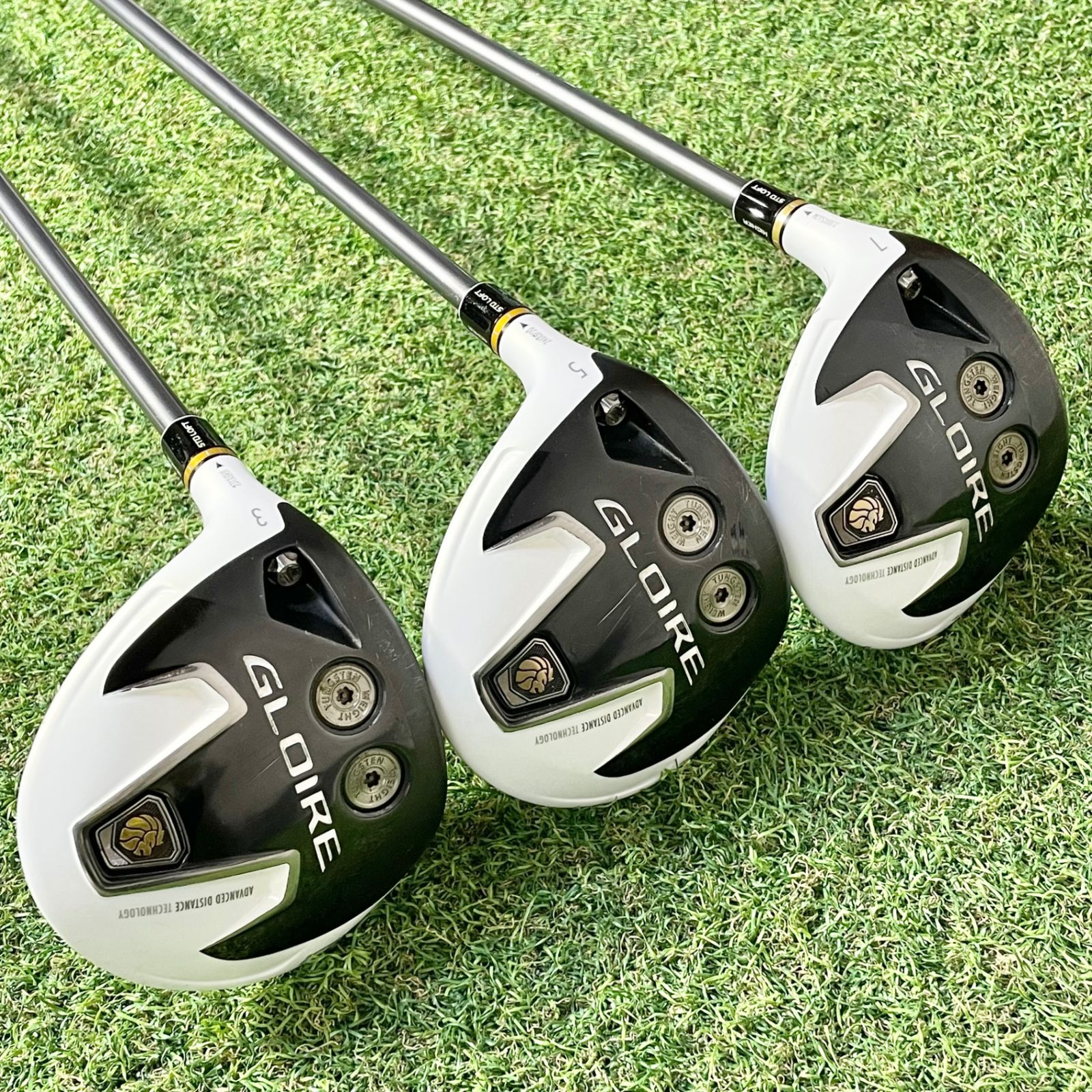 【貴重レフティ】テーラーメイド グローレ 3W 5W 7W 3本 R2 左 良品 貴重レフティ】TaylorMade GLOIRE テーラーメイド グローレ