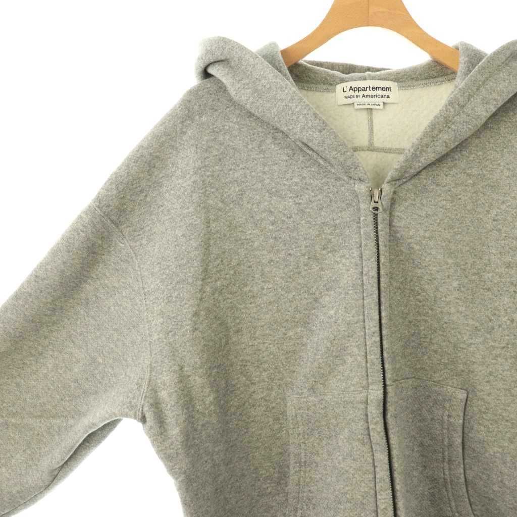 アメリカーナ AMERICANA アパルトモン別注 WIDE FULLZIP HOODIE