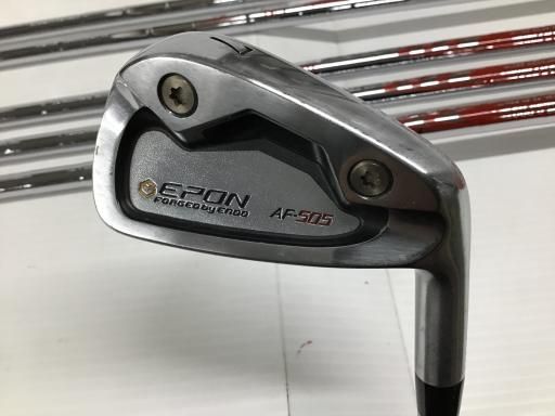 【中古】 エポンゴルフ株式会社 EPON AF-505 6S アイアンセット IR リシャフト (フレックスその他) メンズ 男性用 右利き 右用 Cランク ゴルフクラブ