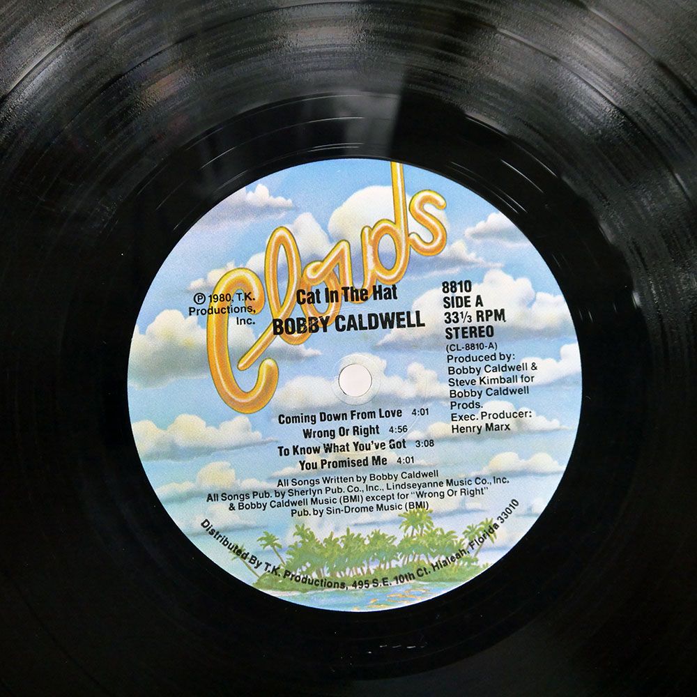 Bobby Caldwell Clouds レコード BOBBY CALDWELL / Same (LP) / Clouds | WAXPEND RECORDS