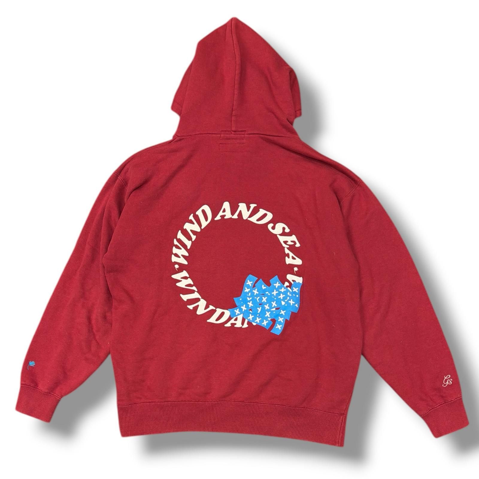 GOD SELECTION XXX × WIND AND SEA HOODIE フーディー パーカー