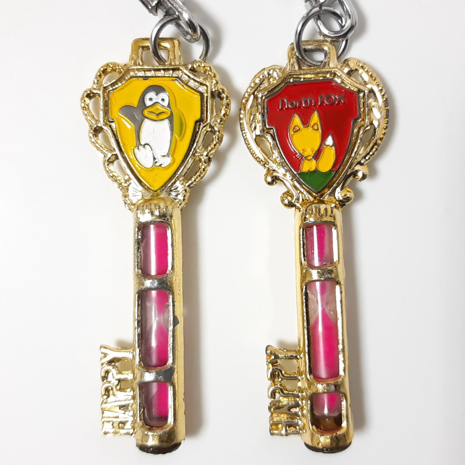 LUCKY KEY ラッキーキー キーホルダーセット チャーム レトロ雑貨