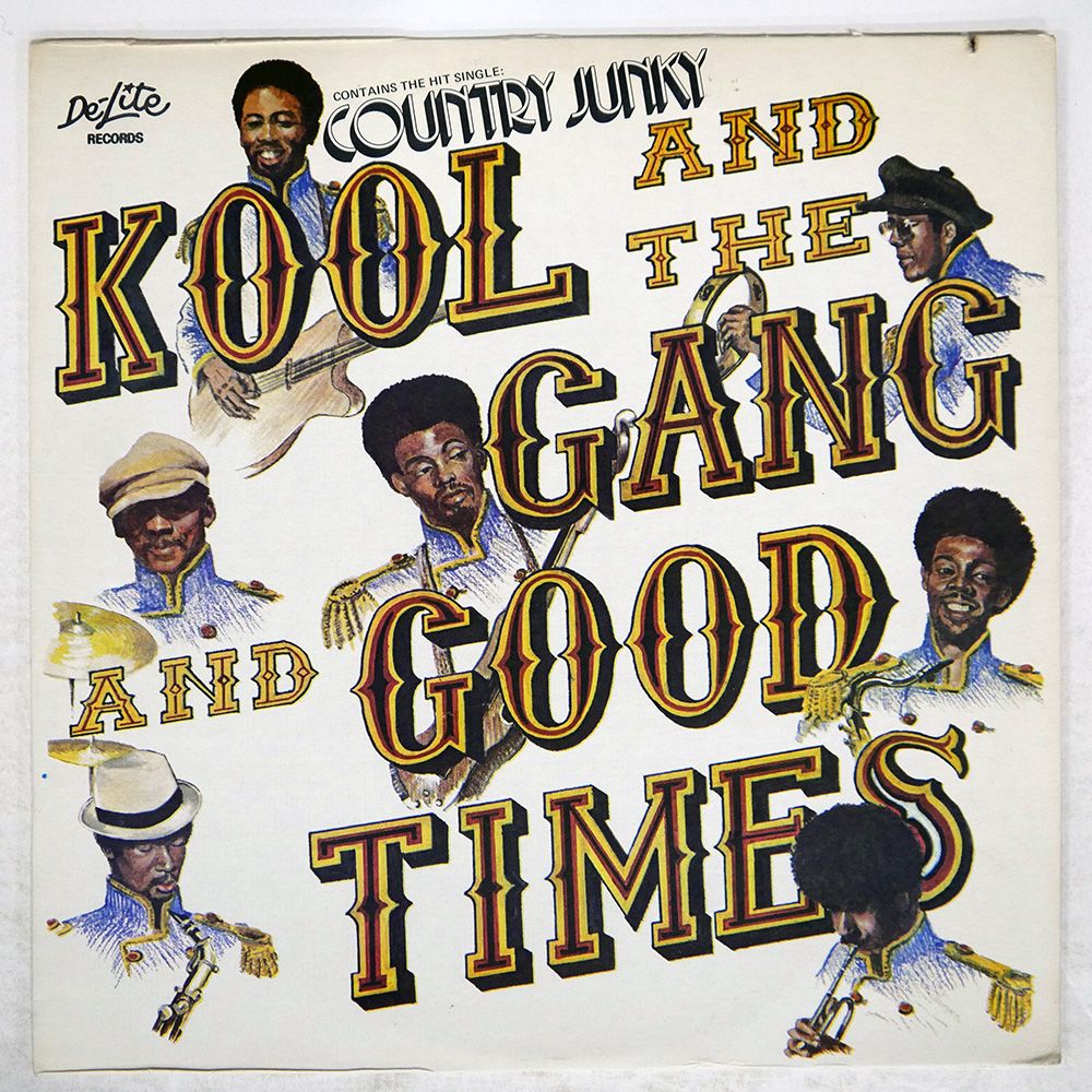 US盤 KOOL \u0026 GANG/GOOD TIMES/DE LITE DEP2012 LP, image size:1000x1000
