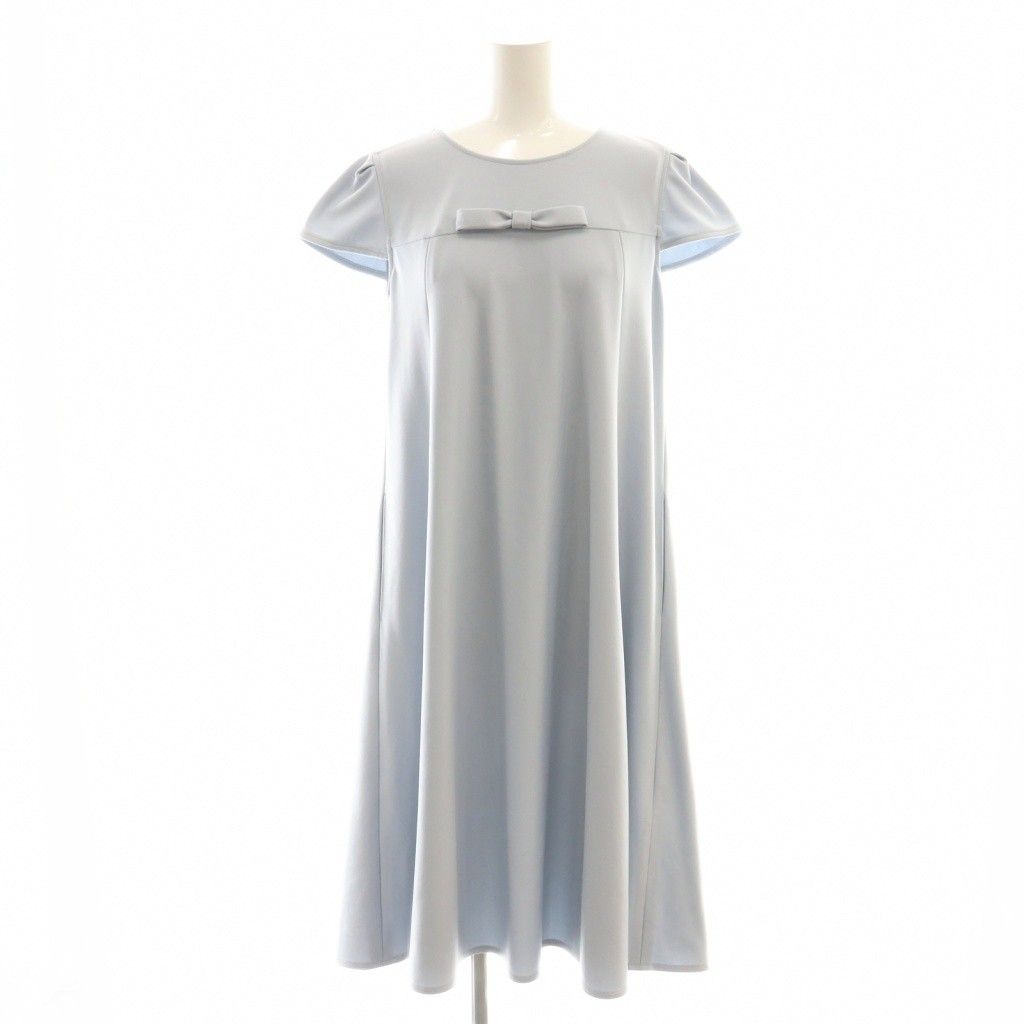 Rene ワンピース 34（7号） イタリア製 TISSUE リボン付き ルネ Rene