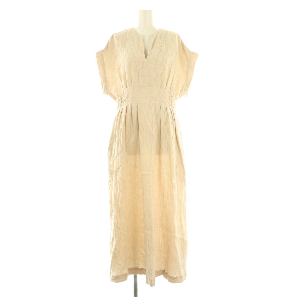 ヌキテパ NE QUITTEZ PAS! 25AW Cotton Double Gauze Tuck Dress