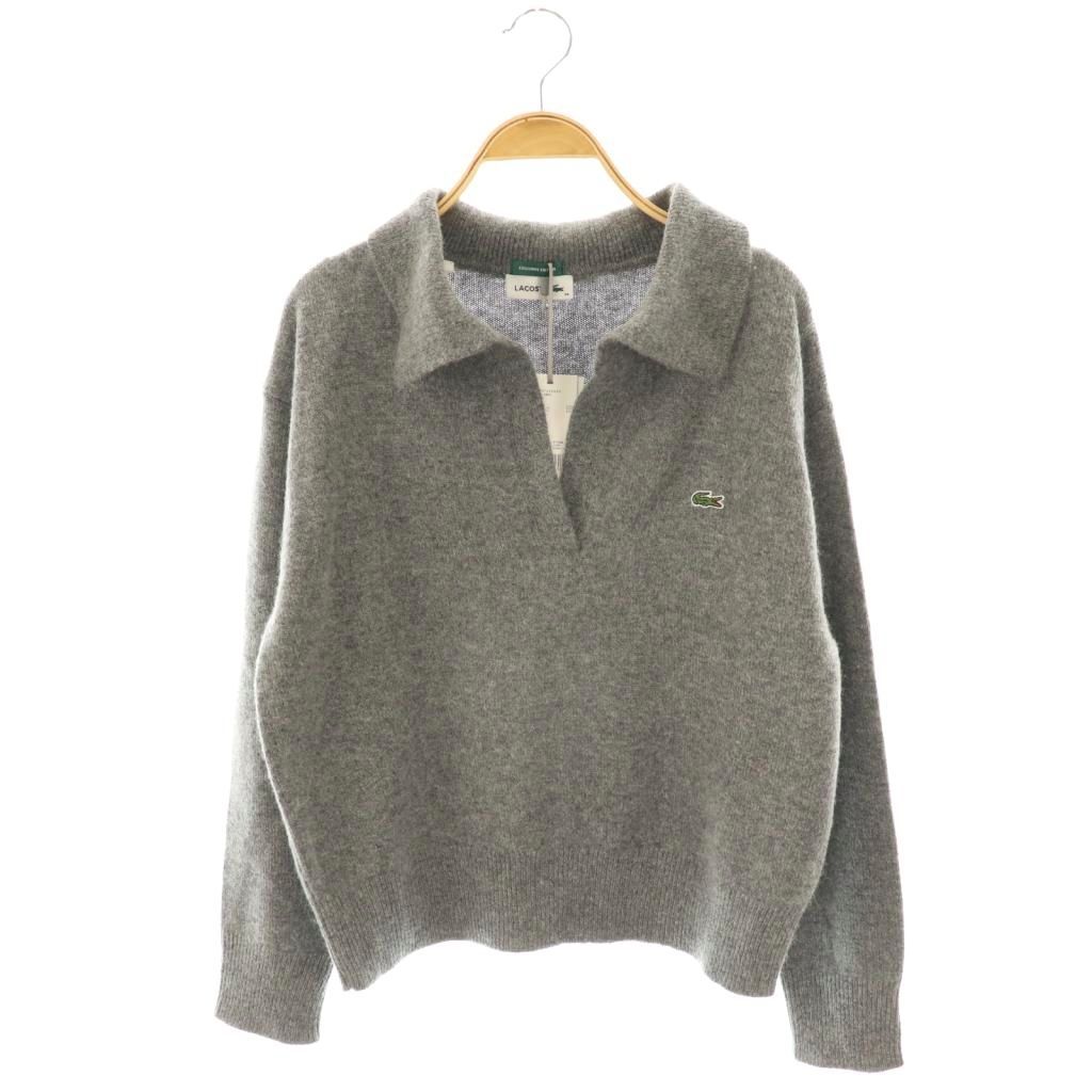 ラコステ LACOSTE × スナイデル 24AW スキッパーニットプルオーバー