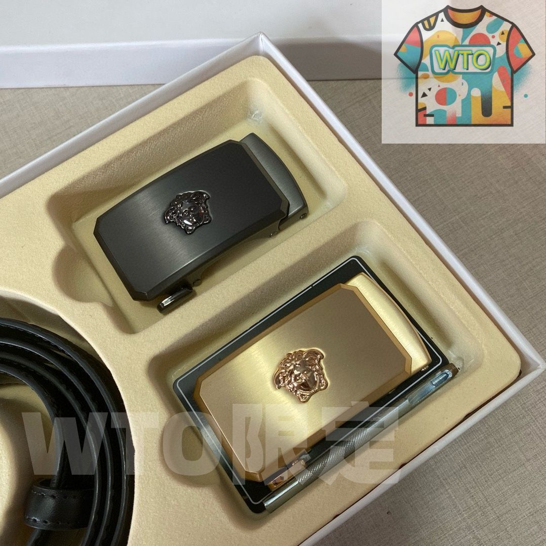 本日特価] ヴェルサーチ Versace 高級レザー ベルト＆バッグ スーパー