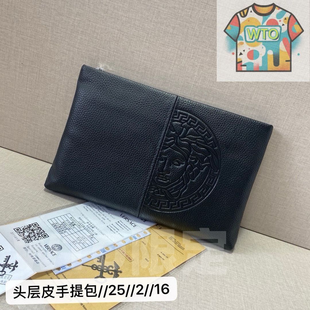 本日特価] ヴェルサーチ Versace 高級レザー ベルト＆バッグ スーパー