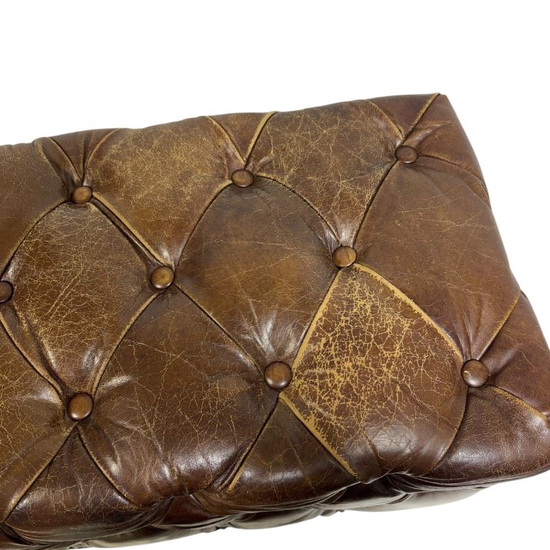 希少品】HALO ヘイロー ロードディグズビー スモールオットマン レザー