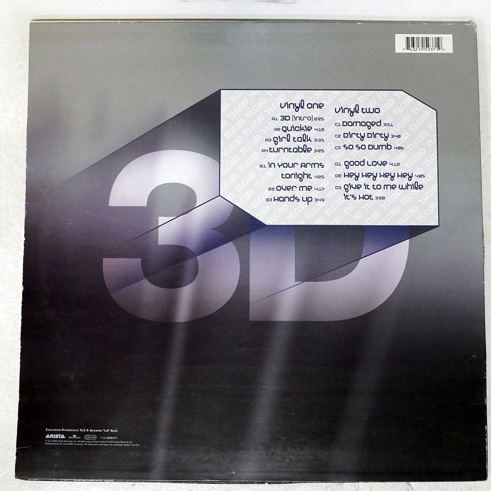 送料込 ヨーロッパ盤 TLC/3D/ARISTA 74321959371 LP