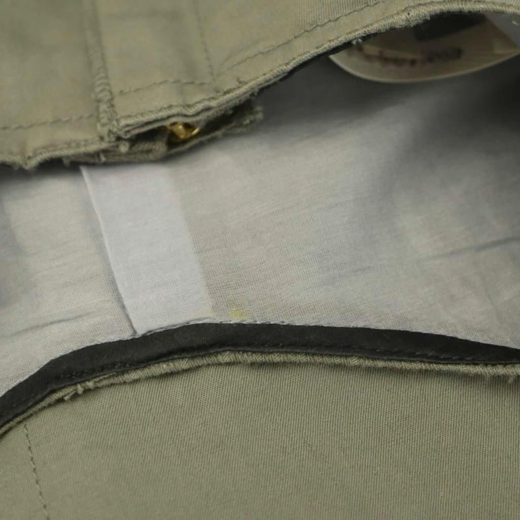 ブラミンク BLAMINK コットンリネン半袖ワンピース ロング 36 グレー  