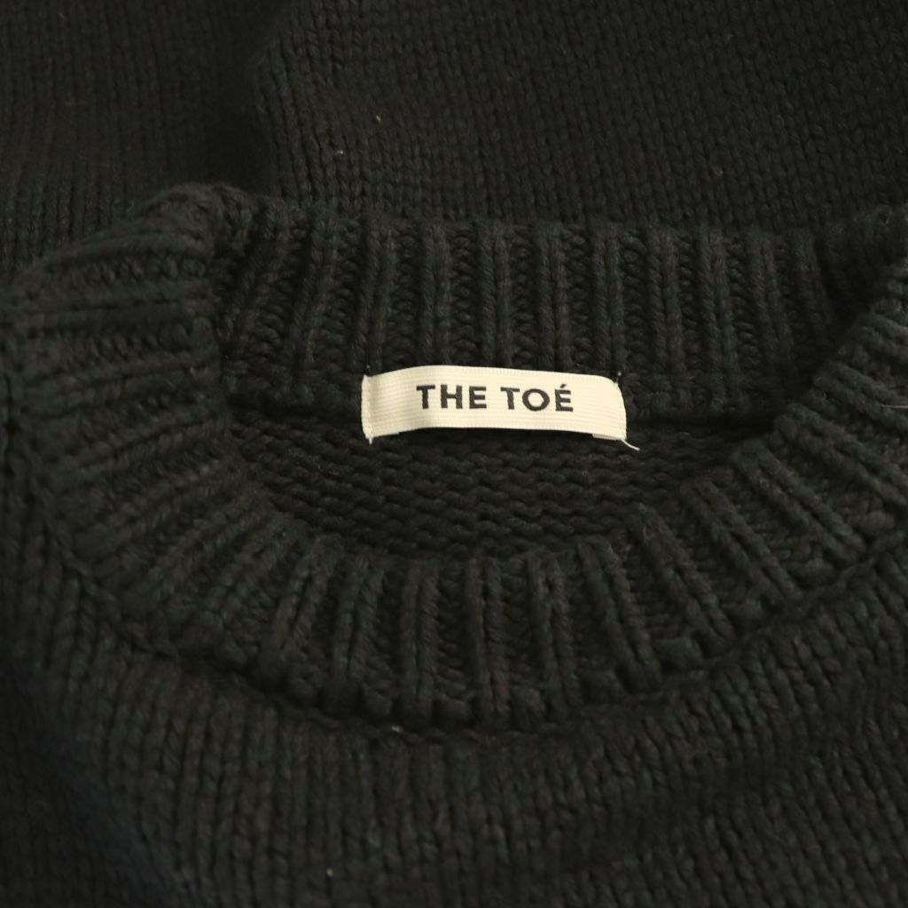 ザトゥー THE TOE Schloss Dog Knit ニット セーター 長袖 S 黒