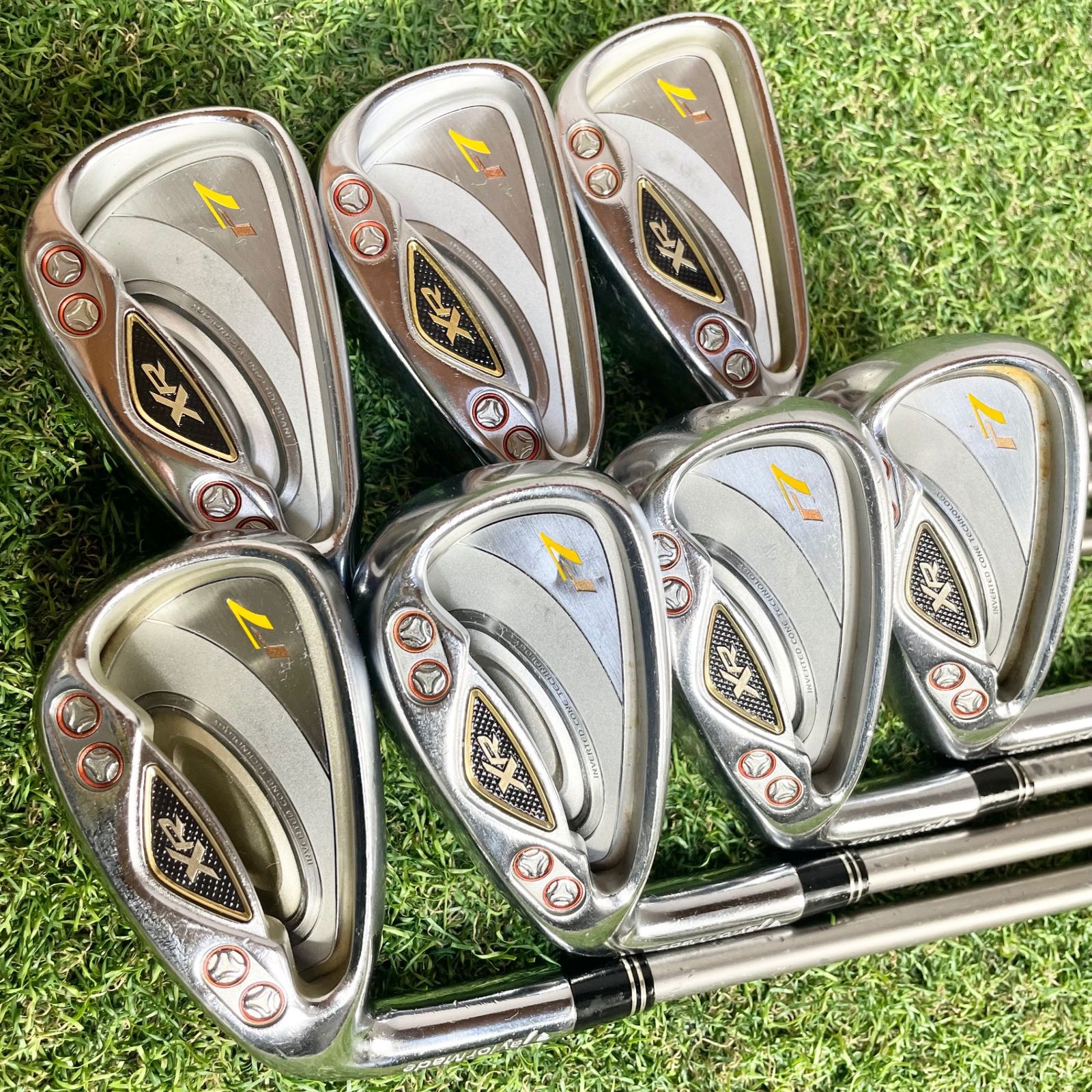【貴重レフティ】テーラーメイド R7 XR アイアンセット 7本 メンズ R 左 貴重レフティ】TaylorMade R7 XR アイアンセット 7本 メンズ R 左