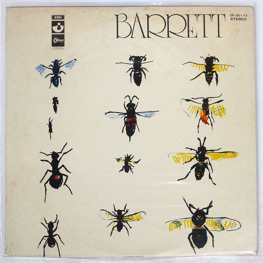 A*A様 【見本盤/Odeon/赤盤】Syd Barrett / Barrett 国内盤 人気 SYD BARRETT/BARRETT/ODEON OP80173 LP LP☆シド