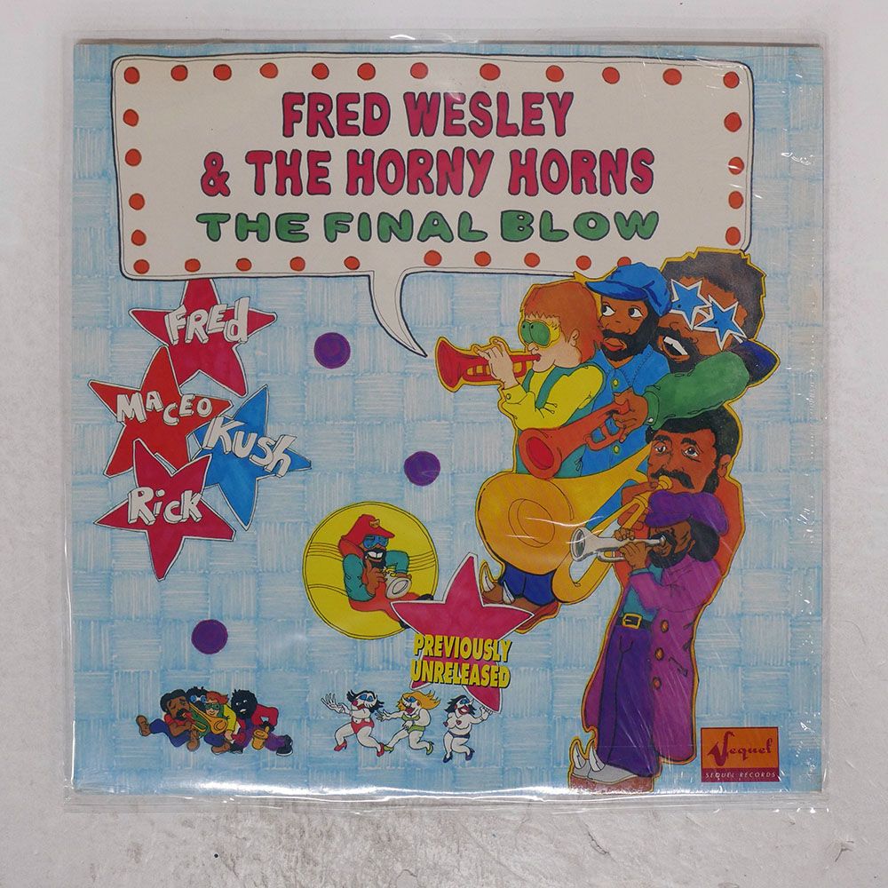 ★オーダー　Rページ UK盤 FRED WESLEY/FINAL BLOW/SEQUEL 注文 NEDLP270 LP