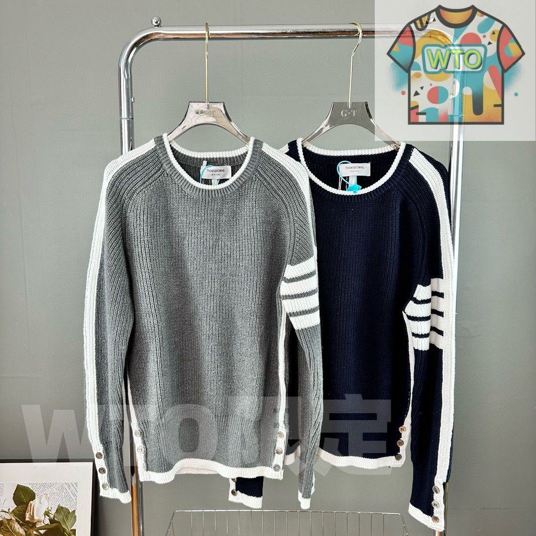 THOM BROWNE ストライプニットセーター Thom Browne風 ストライプニットセーター [本日特価|新品未使用品