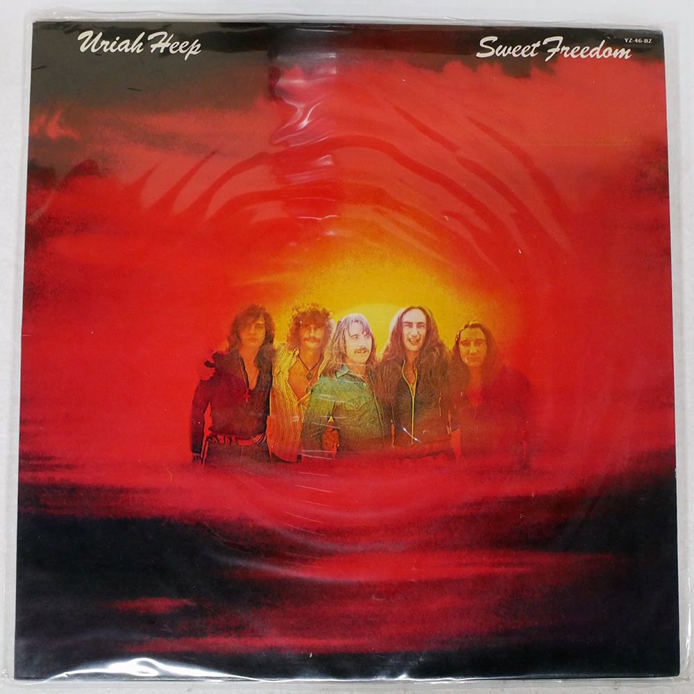 レコード 国内盤 URIAH HEEP/SWEET FREEDOM/BRONZE YZ46BZ LP