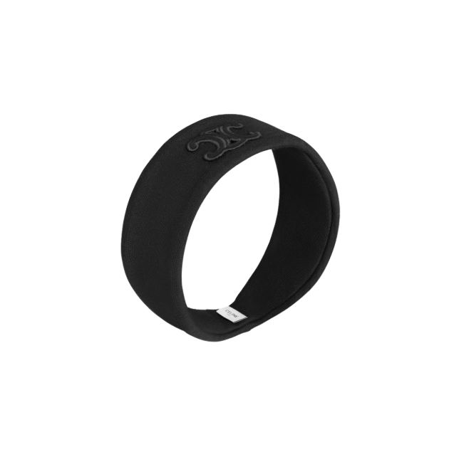 CELINE ヘッドバンド ブラック - メルカリ