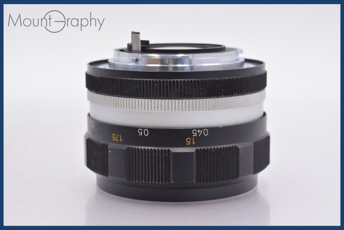 KONICA Hexanon AR 57mm F1.4　純正前後キャップ付 コニカ KONICA HEXANON AR 57mm F1.4 前キャップ&レンズフィルター付