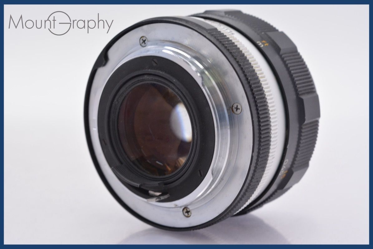 コニカ KONICA HEXANON AR 57mm F1.4 前キャップ&レンズフィルター付