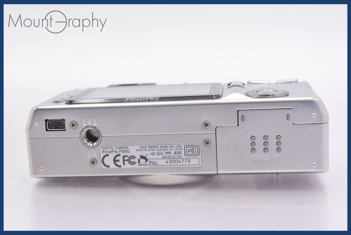 ☆ジャンク特価☆ 富士フィルム FUJIFILM FinePix F810 バッテリー付属