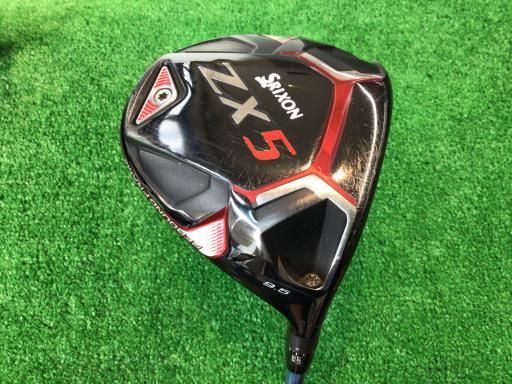 【】 ダンロップ SRIXON ZX5 9.5° ドライバー DR 純正特注シャフト (フレックスS) メンズ 男性用 右利き 右用 Cランク ゴルフクラブ