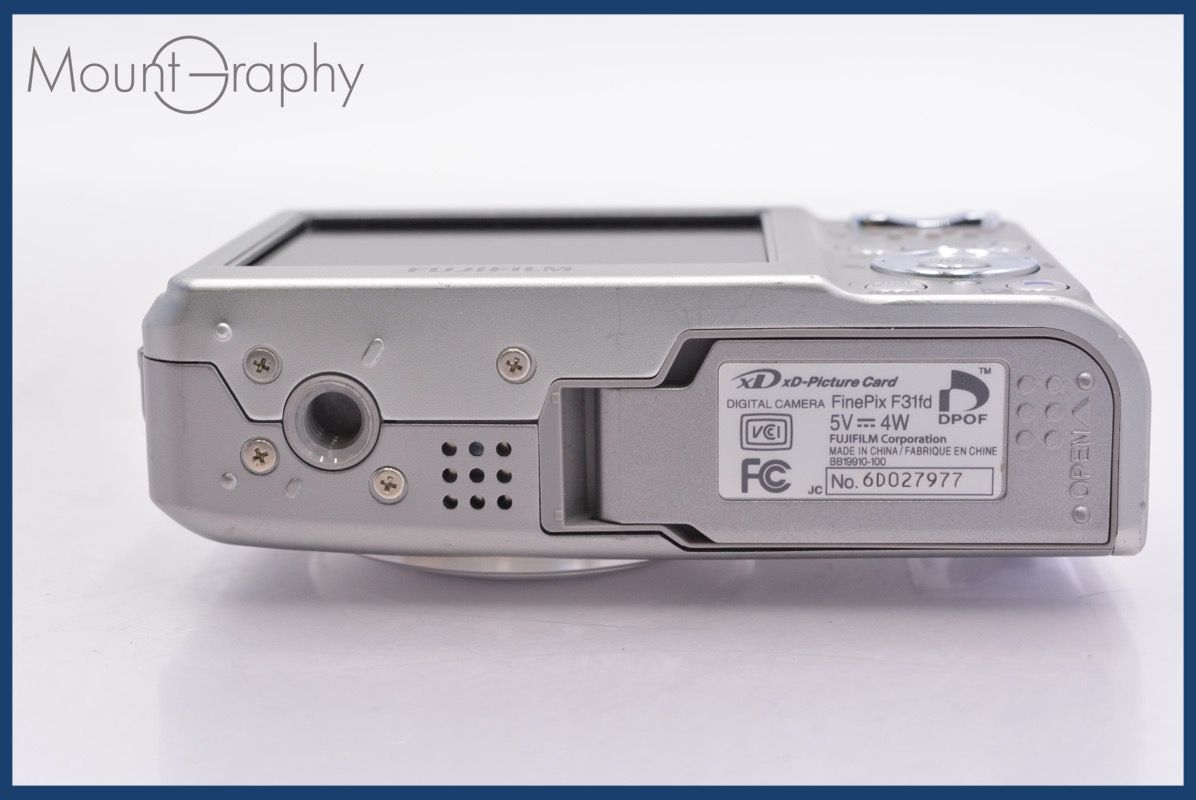 ☆極上美品☆ 富士フィルム FUJIFILM FinePix F31fd 3x バッテリー付属
