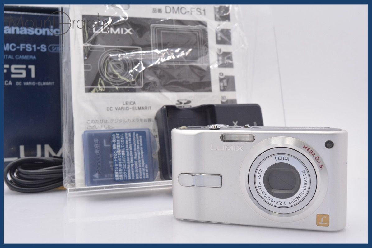 美品！】Panasonic DMC-FS1-A 動作OK!c25032 美品！】Panasonic DMC