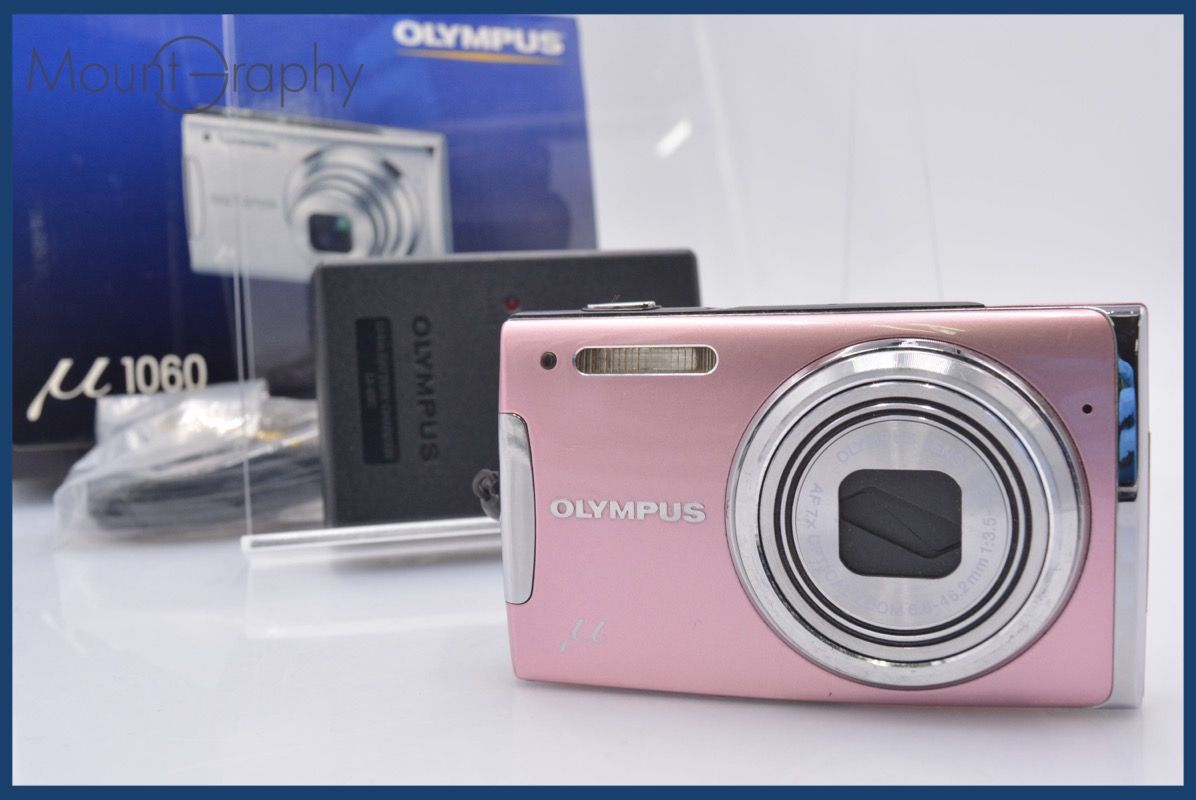 ☆極上美品☆ オリンパス Olympus μ1060 7x 元箱、バッテリー付属 同梱