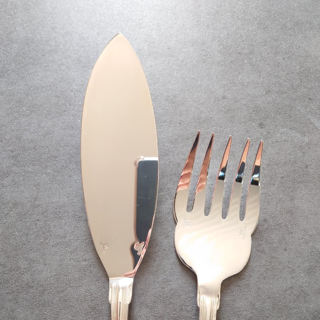 極希少 極美品 クリストフル ポートロイヤル フィッシュサービング