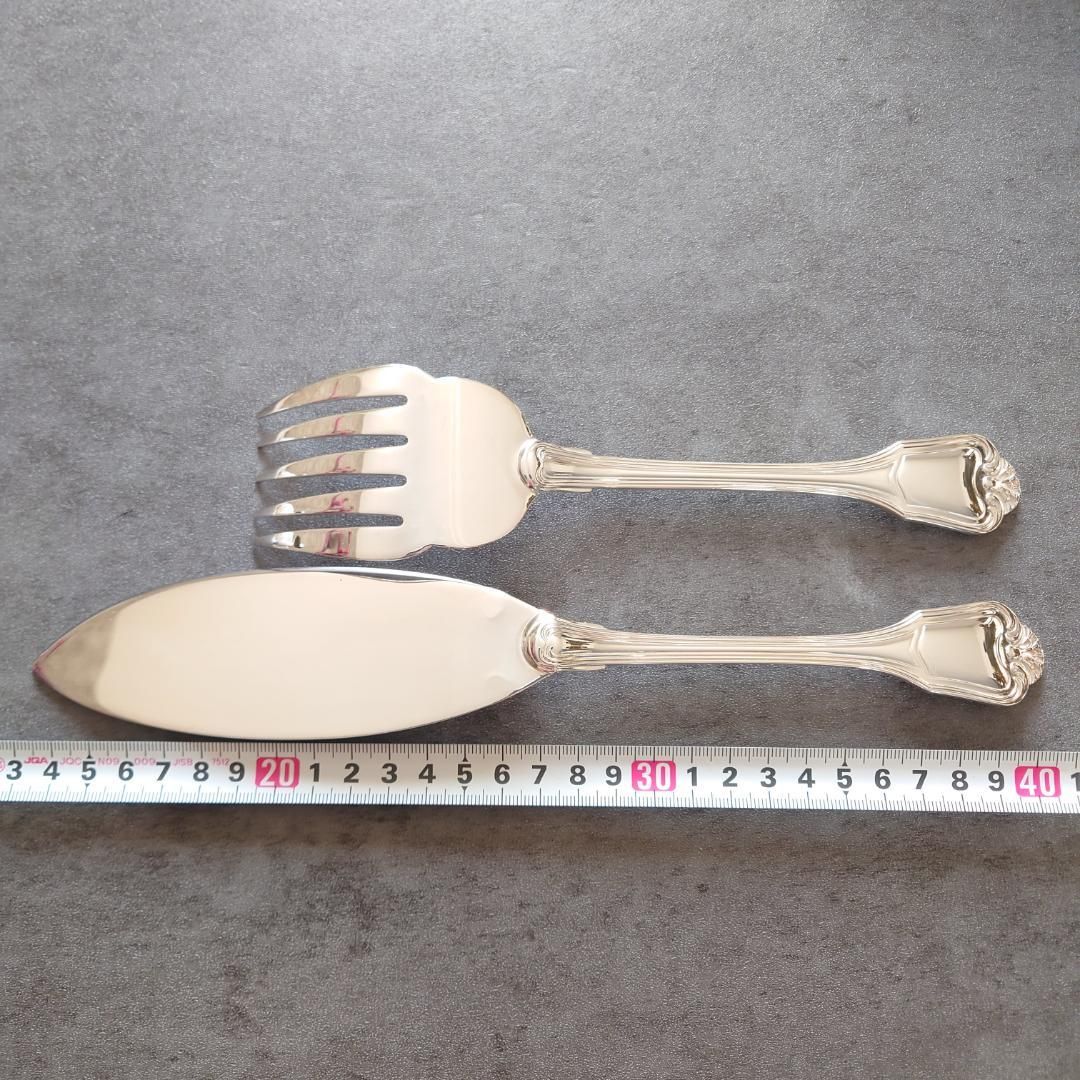 極希少 極美品 クリストフル ポートロイヤル フィッシュサービング